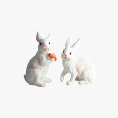 Luces decorativas de jardin exterior forma de conejo LED