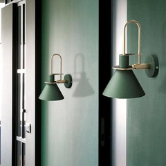 Aplique de Pared Nórdico de Metal para Salón