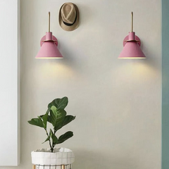 Aplique de Pared Nórdico de Metal para Salón