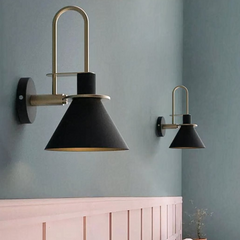 Aplique de Pared Nórdico de Metal para Salón