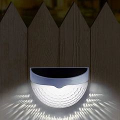 Aplique Pared Exterior Solar LED Moderno para Jardín