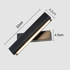 Apliques de luz para pared diseño nórdico minimalista ajustable