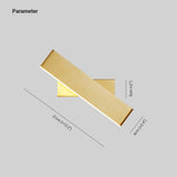 Lámparas de pared modernas con LED rotativas