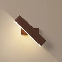 Lámparas de pared modernas con LED rotativas