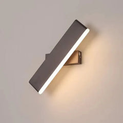 Lámparas de pared modernas con LED rotativas