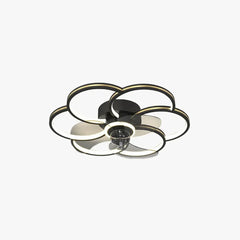 Lamparas de techo plafon moderno ligero con ventilador