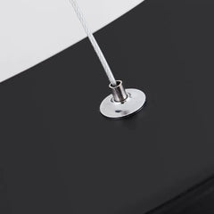 Lampara colgante redonda led diseño moderno para oficina