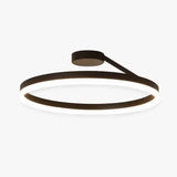Lámpara LED circular de techo moderna Ø50 cm dormitorio