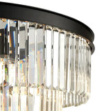 Candelabro cristal para salón moderno y lujoso