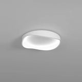 Lámpara de techo de diseño moderno redonda LED blanca luz suave para dormitorio
