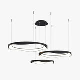 Lámpara colgante LED circular de estilo moderno y minimalista
