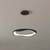 Lámpara colgante LED circular de estilo moderno y minimalista