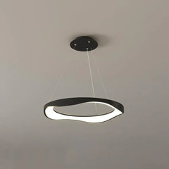 Lámpara colgante LED circular de estilo moderno y minimalista