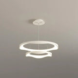 Lámpara colgante LED circular de estilo moderno y minimalista