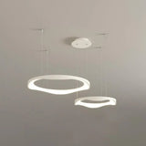 Lámpara colgante LED circular de estilo moderno y minimalista