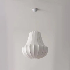 Lámpara colgante decorativa de seda retro
