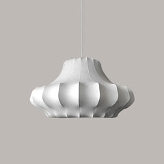 Lámpara colgante decorativa de seda retro