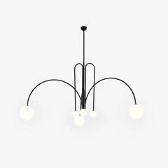 Lámpara colgante creativa para salón de estilo nórdico moderno