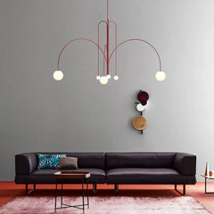 Lámpara colgante creativa para salón de estilo nórdico moderno