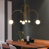 Lámpara colgante creativa para salón de estilo nórdico moderno