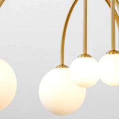 Lámpara colgante creativa para salón de estilo nórdico moderno