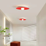 Iluminación en cocina diseño circular y elegante de techo
