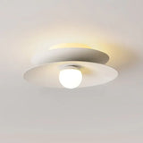Iluminación en cocina diseño circular y elegante de techo