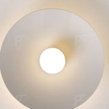 Iluminación en cocina diseño circular y elegante de techo