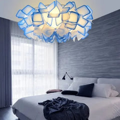 Lámparas colgantes para dormitorios infantiles diseño moderno de pétalos