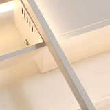 Lámpara de Techo Geométrica LED Regulable de Diseño Moderno Longitud 90 cm para Salón