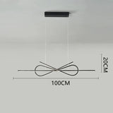 Lampara techo colgante comedor diseño minimalista LED moderno