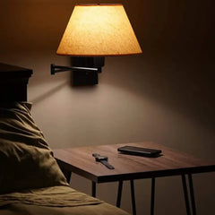 Lampara de Lectura Plegable de Tela para Cama