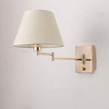 Lampara LED de Pared Plegable y de Tela para Lectura