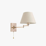 Lampara LED de Pared Plegable y de Tela para Lectura
