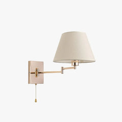 Lampara LED de Pared Plegable y de Tela para Lectura