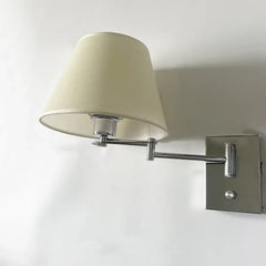 Lampara LED de Pared Plegable y de Tela para Lectura