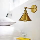 Apliques de pared industrial estilo retro cobre para sala