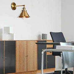 Apliques de pared industrial estilo retro cobre para sala