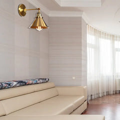 Apliques de pared industrial estilo retro cobre para sala