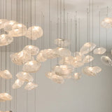 Lamparas decorativas colgantes de diseño moderno y vidrio