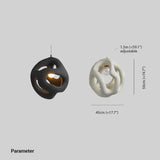 Lámpara colgante diseño nórdico para comedor creativo