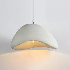 Lámpara colgante creativa para comedor de estilo crema