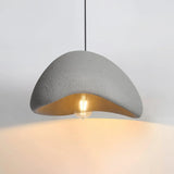 Lámpara colgante creativa para comedor de estilo crema