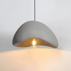 Lámpara colgante creativa para comedor de estilo crema