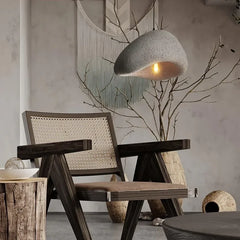 Lámpara colgante creativa para comedor de estilo crema