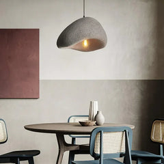 Lámpara colgante creativa para comedor de estilo crema