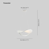 lámpara colgante blanca estilo nórdico minimalista