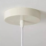Lámpara colgante creativa para comedor de estilo cremoso