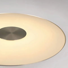 Lámpara colgante moderna LED regulable tipo plato para comedor