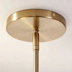 Lámparas colgantes led modernas diseño sombrero de madera